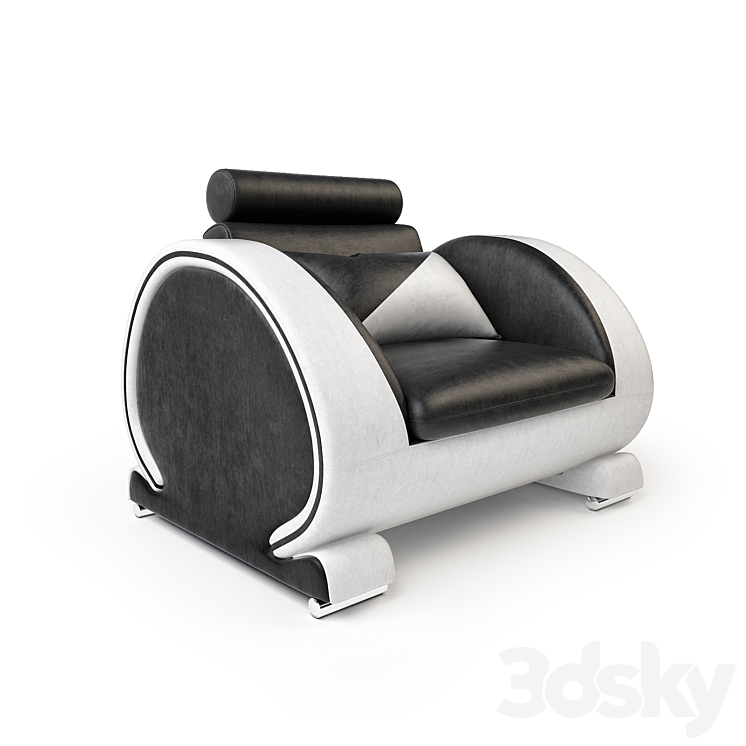 RAY CHARLES chair Sofa 3D model