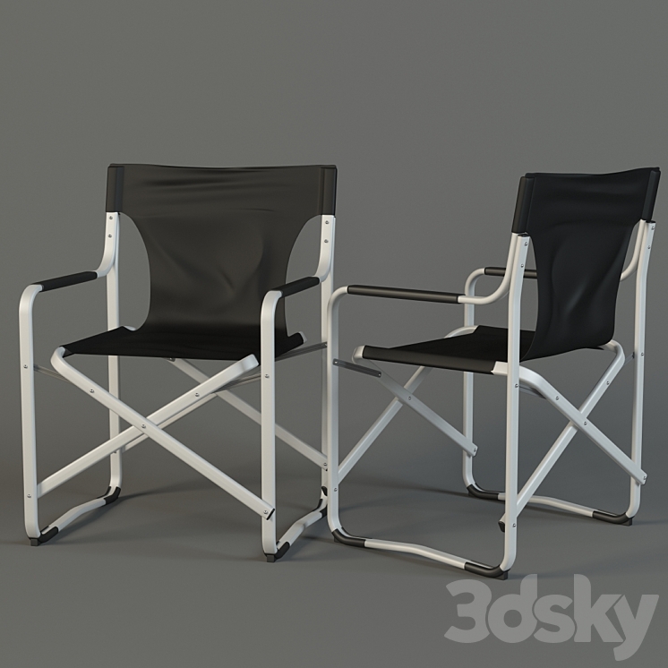 Chair director IKEA KALVE Chair 3D model