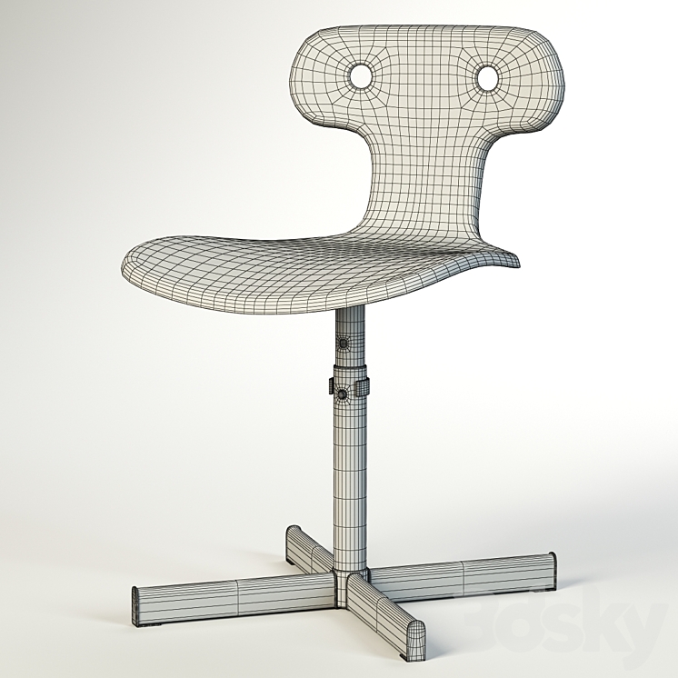 IKEA MOLTE molto Office furniture 3D model