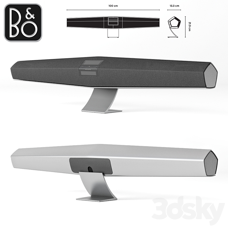 Bang and Olufsen beosound 35 Audio tech 3D model