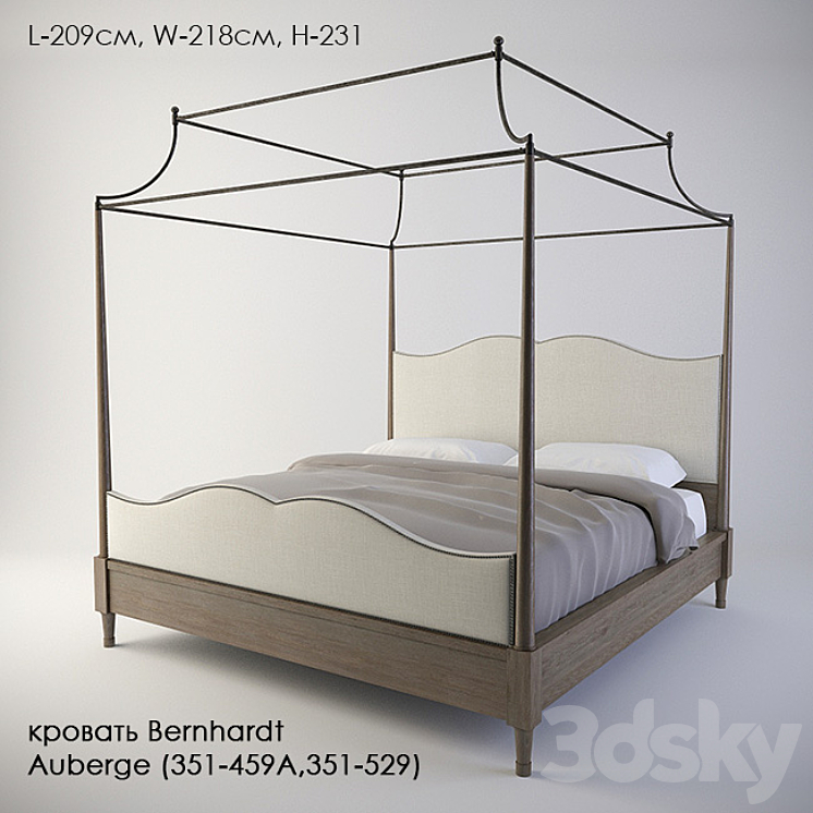 Bernhardt auberge shop bed