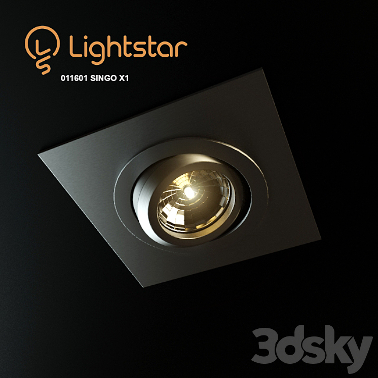 Built-in light Lightstar - Spot light - 3D model