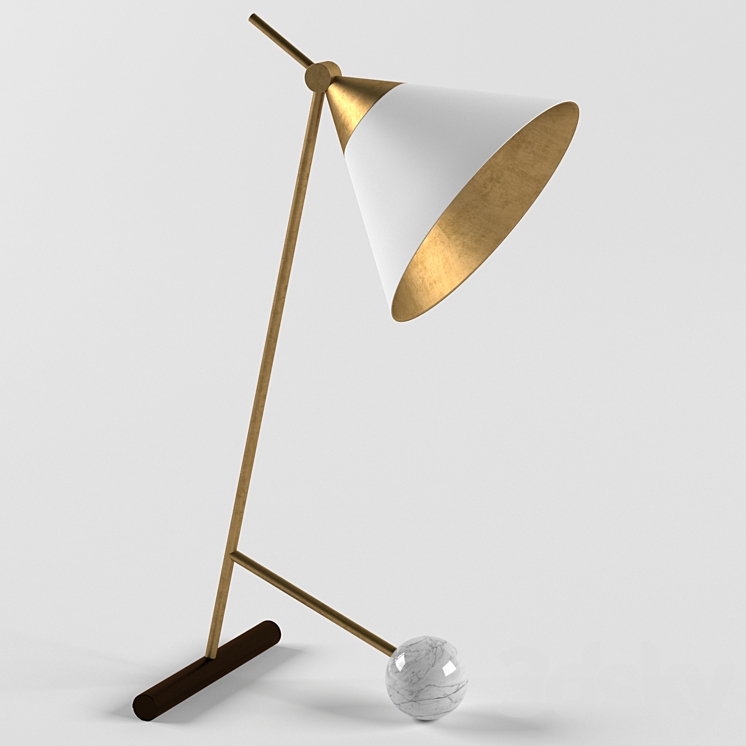 Cleo Table Lamp Kelly Wearstler Table lamp 3D model