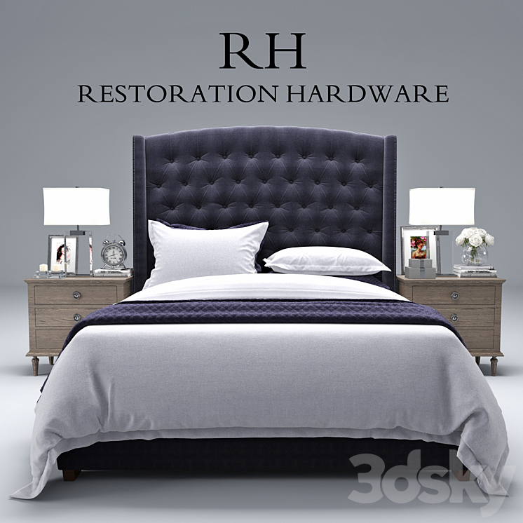Restoration hardware warner clearance bed