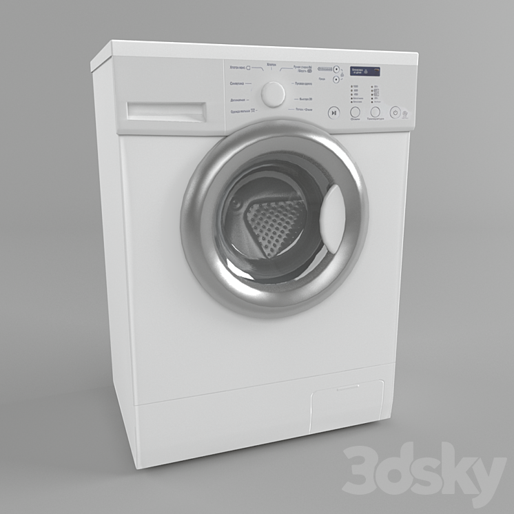 LG Dryer 3D model