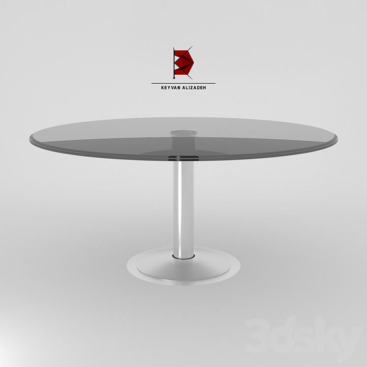 K Table Table 3D model