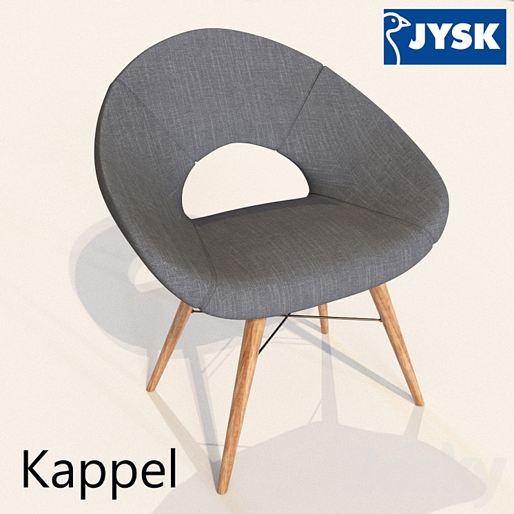 Jysk Kappel - Arm chair - 3D