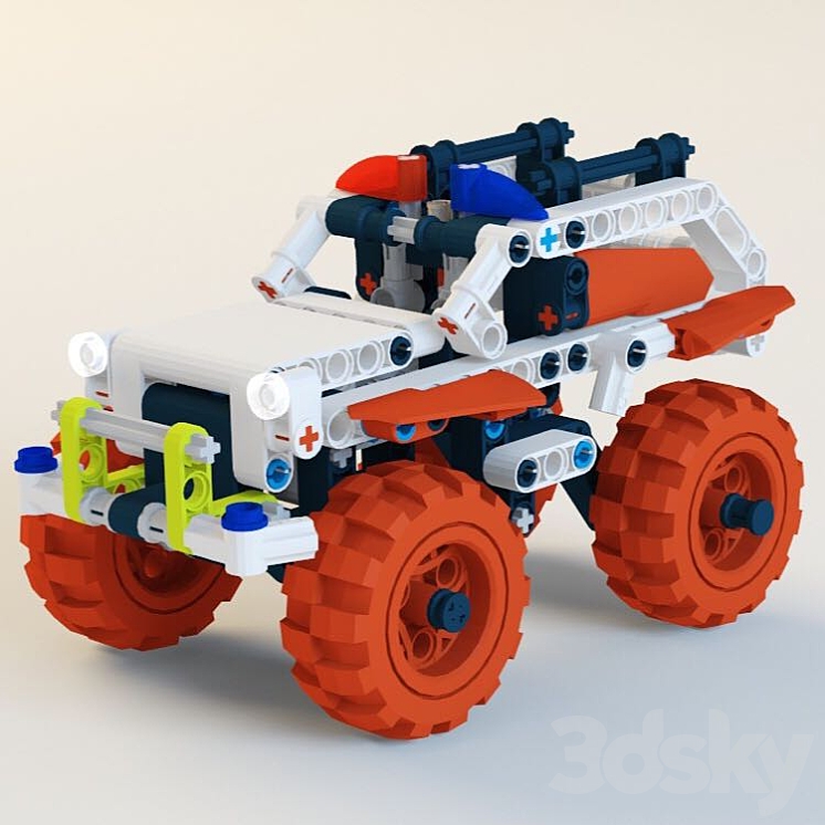 LEGO Technic 42047 Toy 3D model
