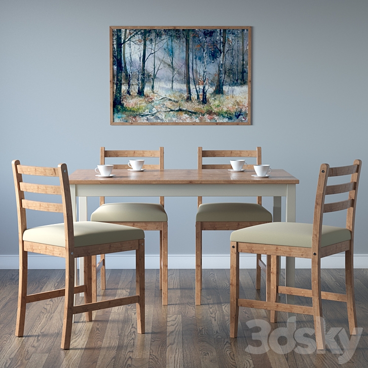 Ikea lerhamn dining sales table
