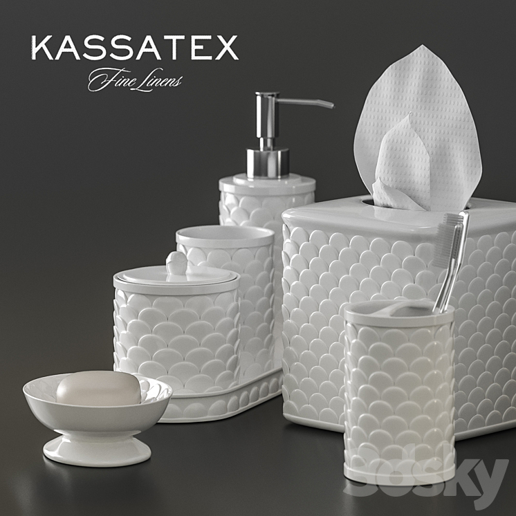 KASSATEX SCALA ACCESSORIES Bathroom accessories 3D model