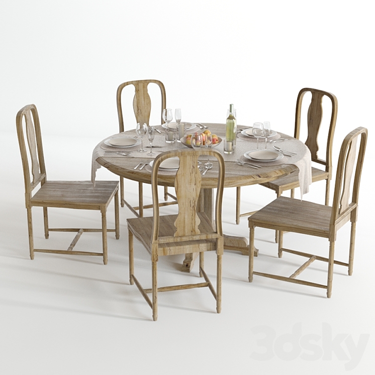 Linden pottery online barn table