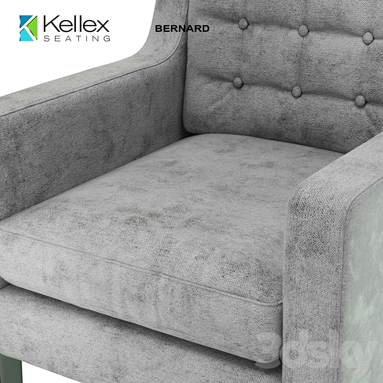 Kellex Seating BERNARD Arm chair 3D model