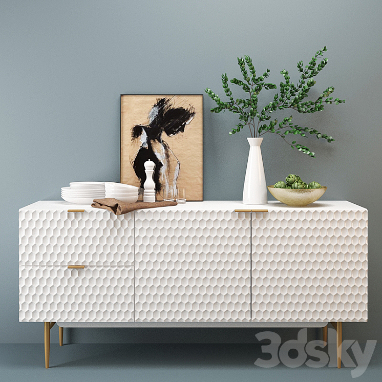 West elm outlet audrey sideboard