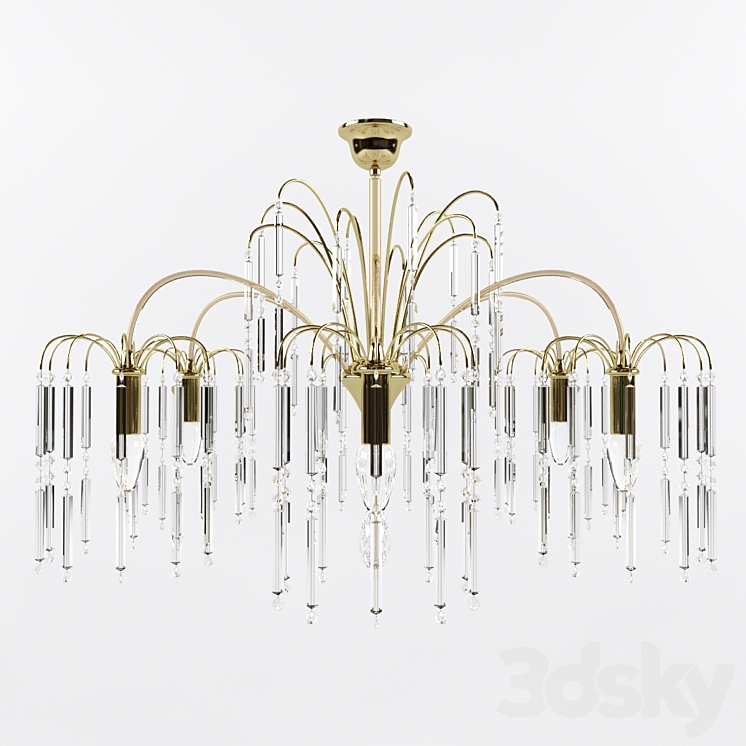 Classic chandelier Citilux - Pendant light - 3D model