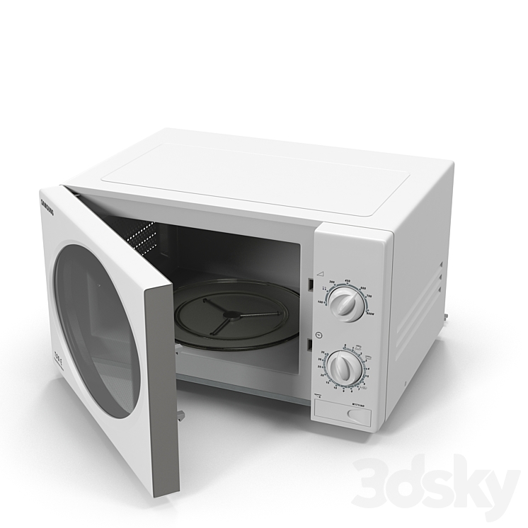 Samsung M1711NR - Kitchen appliance - 3D model