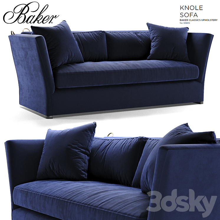Baker top knole sofa