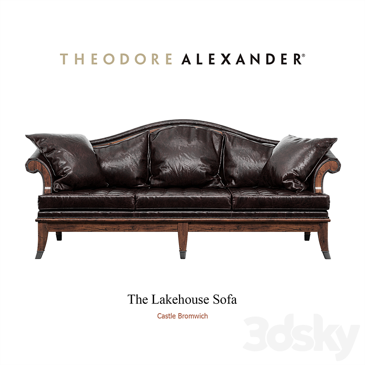 Theodore Alexander The Lakehouse Sofa - Sofa - 3D model