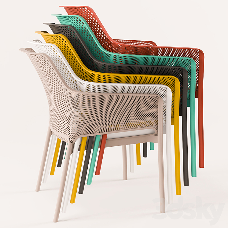 Nardi Net Relax Chair Chair 3D model