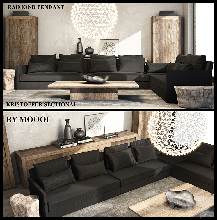 BY MOOOI - Sofa - 3D model