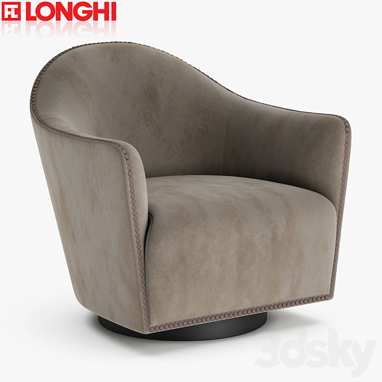 Longhi Vivienne Armchair Arm chair 3D model