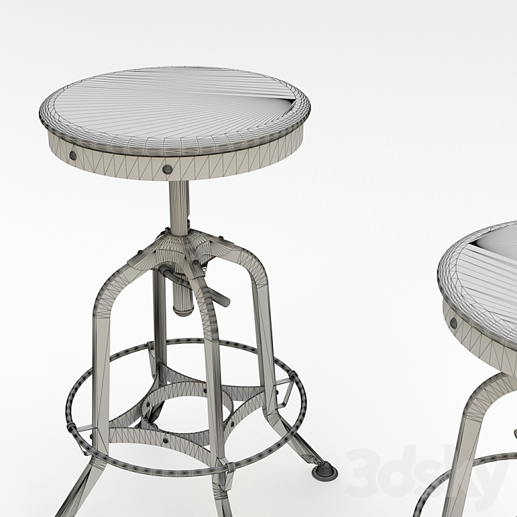 Restoration hardware saddle hot sale stool