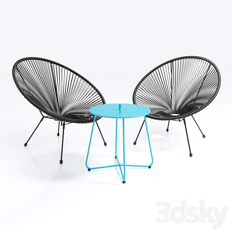 Jysk ubberup, uhre - Table + Chair - model