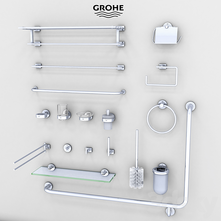Grohe on sale bathroom accessories
