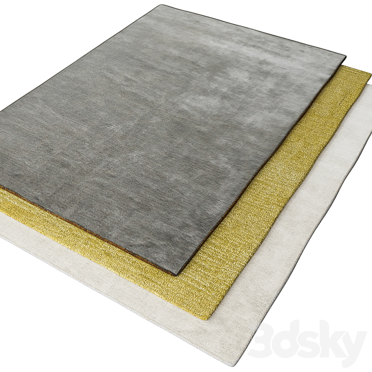 The Moor Rug AP5 Carpets 3D model
