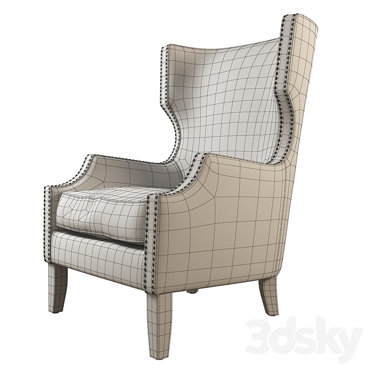 Alec Brosa armchair Arm chair 3D model