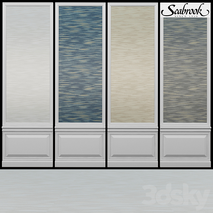 Seabrook Jupiter1 Wall covering 3D model