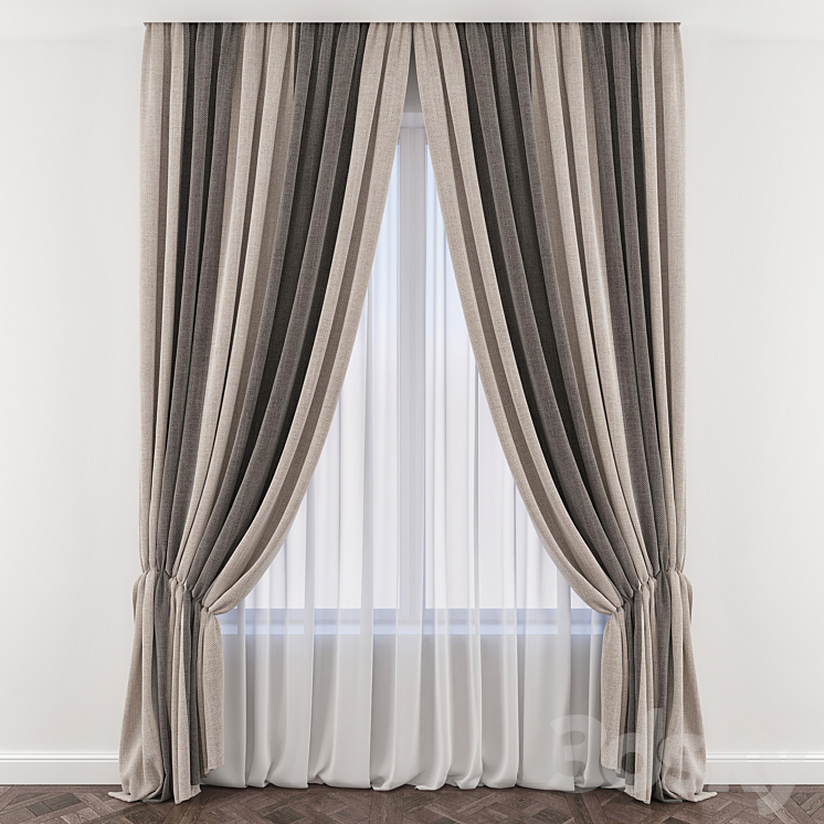 Curtain - Curtain - 3D model
