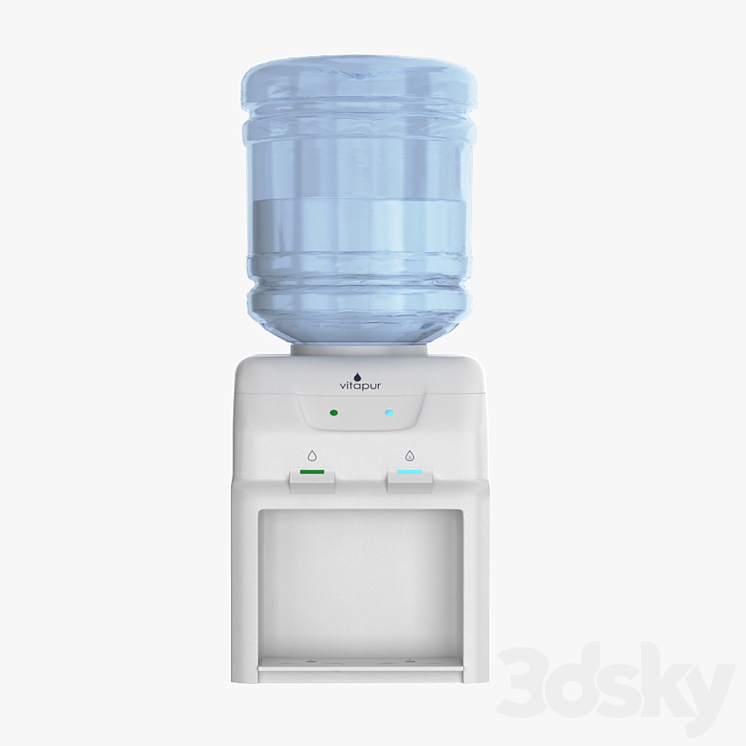 Vitapur Countertop Water Dispenser Household appliance 3D model
