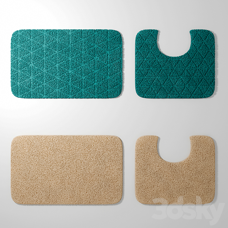 Carpet Bathroom - Carpets - 3D model