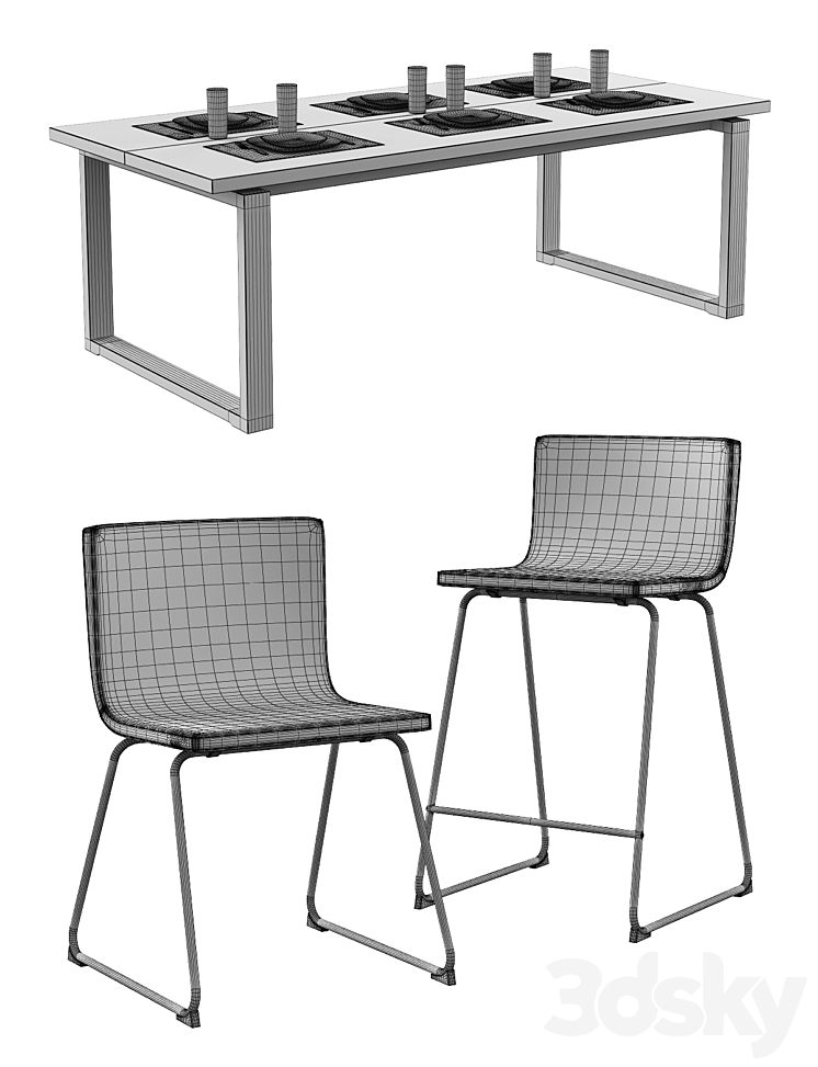 Ikea volfgang chair 2025 white