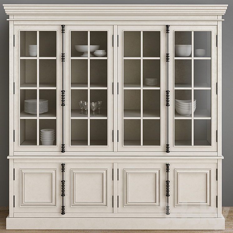 Restoration hardware hutch dining room - Wardrobe & Display cabinets ...