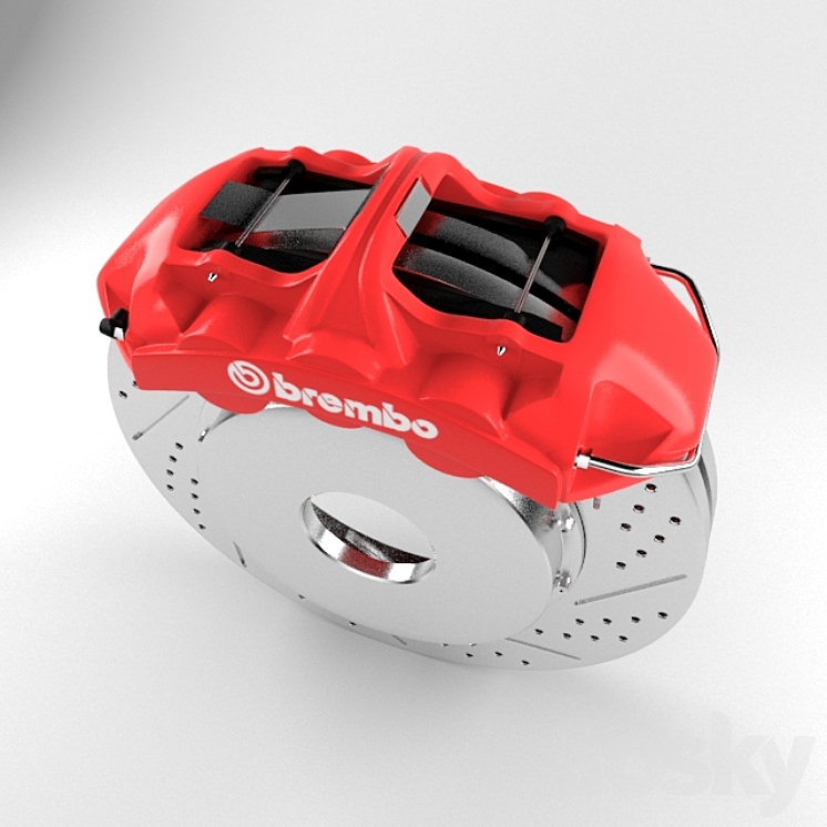 Brake caliper Brembo Transport 3D model