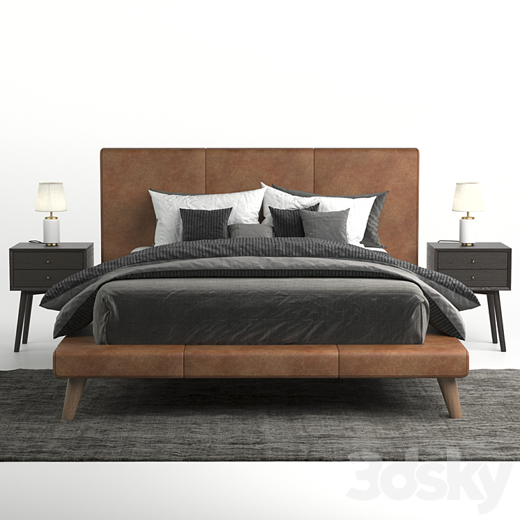 West elm mod bed store