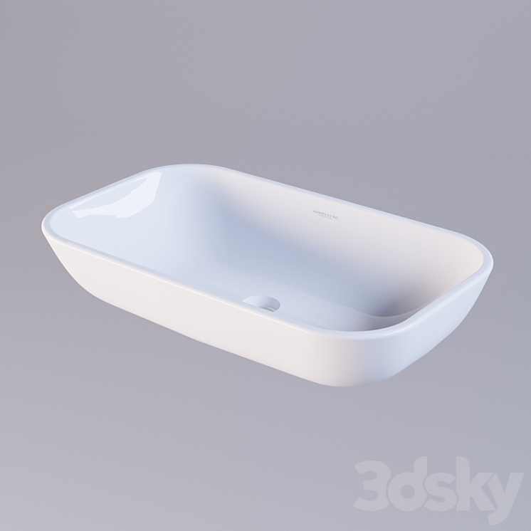 Sanita Luxe Infinity washbasin - Wash basin - 3D model