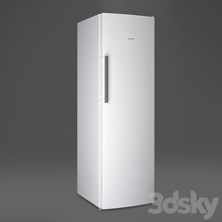 Freezer ATLANT M-7606-N series ADVANCE - Kitchen appliance - 3D model