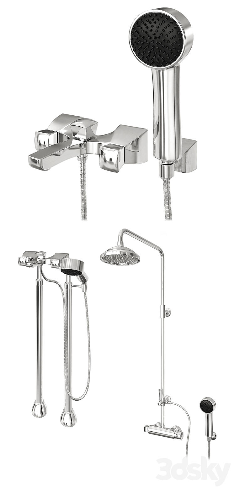 Villeroy & Boch SQUARE Faucet 3D model