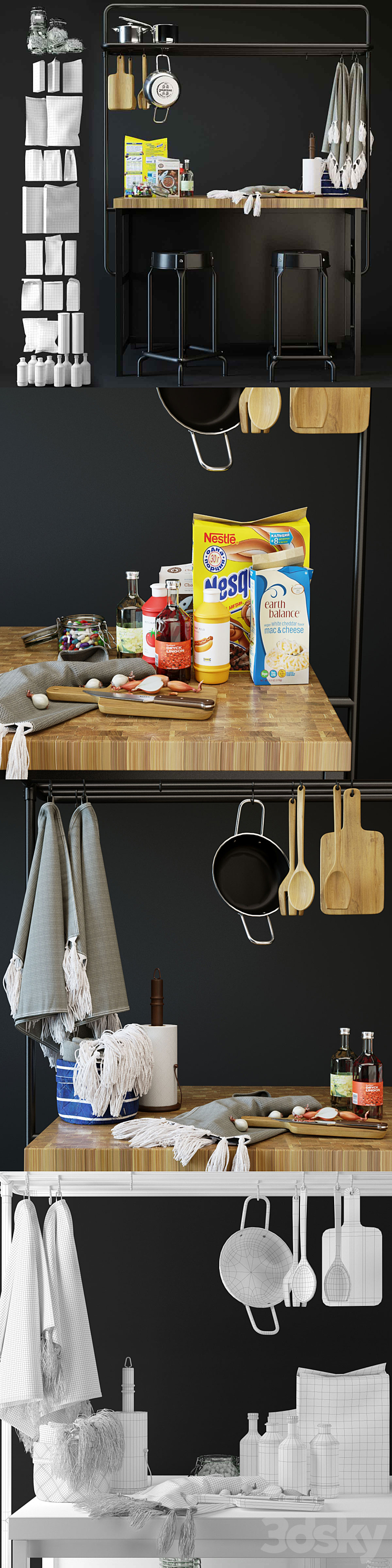 Vadholma store wall shelf