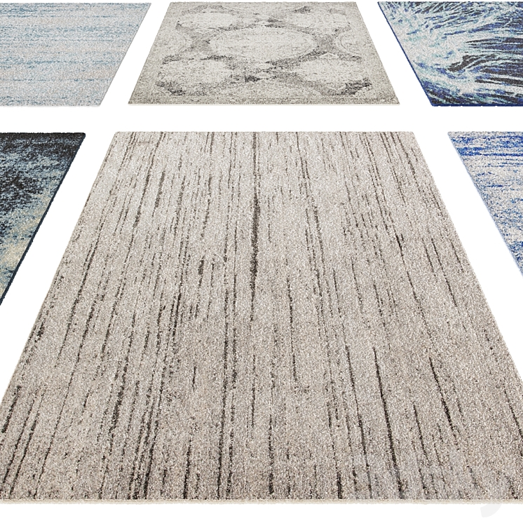 Rugs temple and webster Carpets 3D model