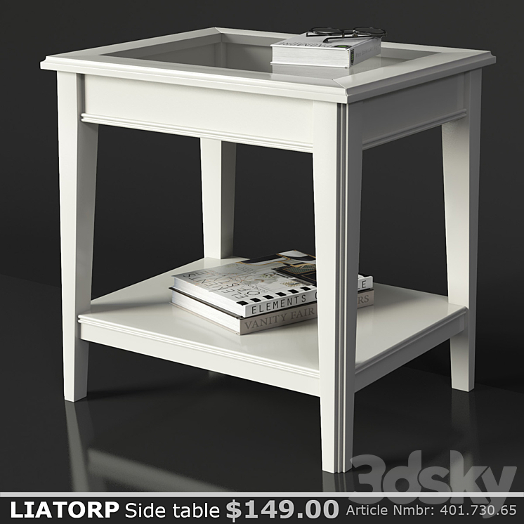 IKEA LIATORP Side table Table 3D model