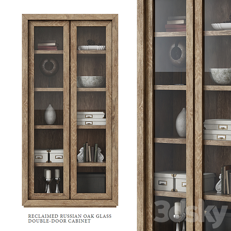 Restoration hardware shop curio cabinet