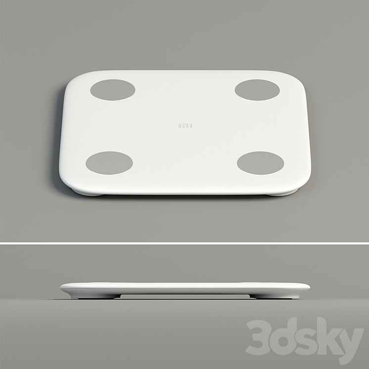 Xiaomi | Mi Body Composition Scale - Household appliance - 3D model