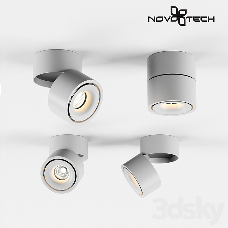 NOVOTECH 3357845 TUBO - Technical lighting - 3D model