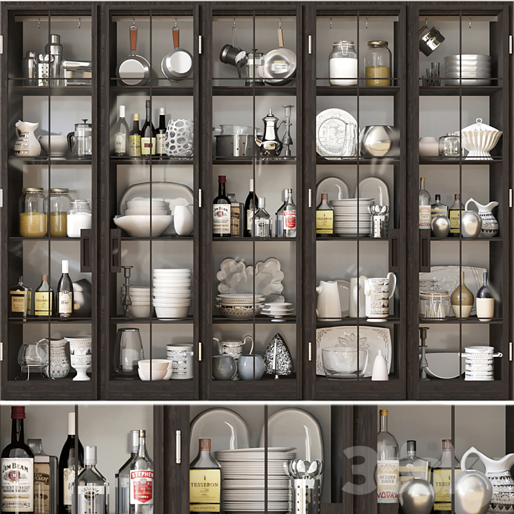 Crockery wardrobe store