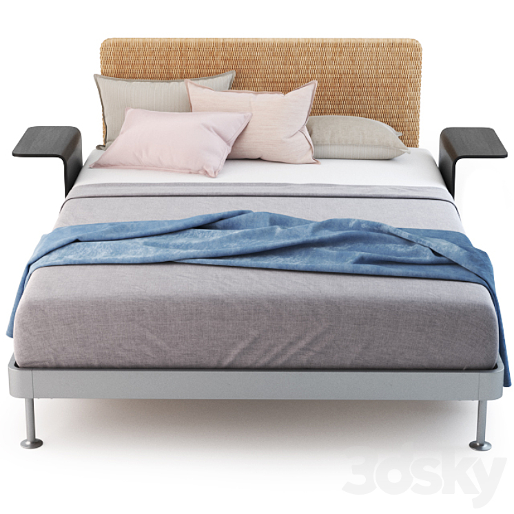 Delaktig bed store frame
