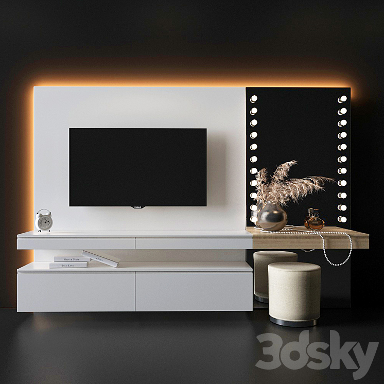 Dressing on sale table tv
