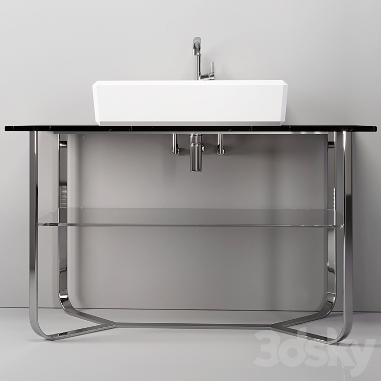 Villeroy & Boch ANTHEUS Marble vanity unit Wash basin 3D model